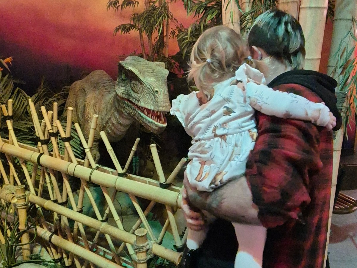 Eating at our first immersive restaurant – Evolution at Yorkshire Wildlife Park